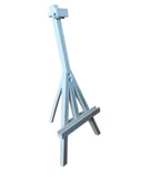 hureggo concept ahşap görünümlü mini plastik şövale 16 cm - 1