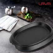 Lava Döküm Oval Fajita Tabağı Ölçü 12x19cm. - 5