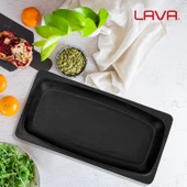 Lava Döküm Dikdörtgen Servis Tabağı Ölçü 30x15cm. - 6