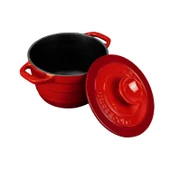 Lava Döküm Yuvarlak Tencere Döküm Demir Kapak Experience Serisi Çap(Ø)23cm  Kırmızı thumbnail 3