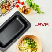 Lava Döküm Dikdörtgen 1/3 Gastronomi Küvet Ölçü 32x17cm.  Mavi - 7