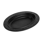 Lava Döküm Oval Döner, Kebap Tabağı. Ölçü 32x23cm. - 2