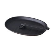 Lava Döküm Oval Fajita Tabağı Ölçü 18x28cm. (Harici tava tutucu dahil değildir.) - 1