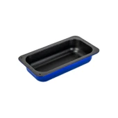 Lava Döküm Dikdörtgen 1/3 Gastronomi Küvet Ölçü 32x17cm.  Mavi - 2