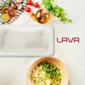 Lava Döküm Dikdörtgen 1/3 Gastronomi Küvet Ölçü 32x17cm. Kırmızı - 7