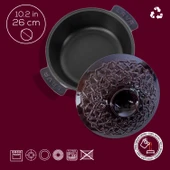 Lava Anatolia Selçuklu Güveci Çap (Ø)26 cm.  Mor thumbnail 5