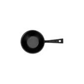 Lava Döküm Yuvarlak Sufle Sos Kabı Döküm Demir Yekpare Saplı Çap(Ø)7cm. thumbnail 3