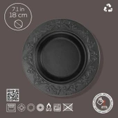 Lava Döküm Oval Döner Sos Tabağı. Çap(Ø)18cm. - 2