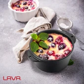 Lava Döküm Yuvarlak Sufle / Sos Kabı. Çap(Ø)8cm. - 7