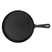 Lava Döküm Yuvarlak Pizza Krep Pankek Tavası Döküm Demir Yekpare Saplı Çap(Ø)26cm. thumbnail 3