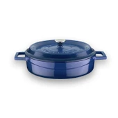 Lava Döküm 6X Trendy Serisi Döküm Demir Tencere Tava Çeyiz Seti  Mavi thumbnail 3