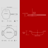 Lava Döküm 2X Okula Dönüş Koleksiyonu Kahvaltı Seti - 5