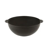 Lava Döküm Yuvarlak Kazan / Tencere. Döküm Demir Yekpare Kulplu Çap(Ø)28cm. - 1