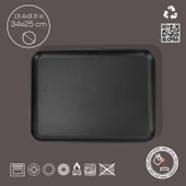 Lava Döküm Dikdörtgen Servis Tabağı Ölçü 34x25cm. thumbnail 2