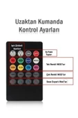 LOOVİTECH Araç Içi Aydınlatma Kumandalı Müziğe Duyarlı 9 Led Ayak Altı Led - 7 Renk thumbnail 3