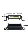 ASTRALED Off Road Led Mini 9cm  Ultra İnce COB 9W Led Bar Kamyon İş Makinesi Arazi Aracı Çalışma Lambası - 3