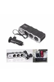 Araba Araç Oto Çakmak Çoklayıcı Çoğaltıcı Soketi Usb Çakmaklık - 1