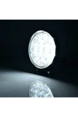 ASTRALED Off Road 14 Led 42 Watt Yuvarlak Traktör Tır Kamyon Tekne Sis Farı Projektör Çalışma Lambası thumbnail 2