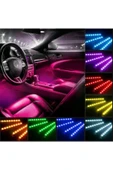 ASTRALEDAyak Altı Led Sese Ve Müziğe Duyarlı Kumandalı Araç Içi Aydınlatma 12 Led - 2