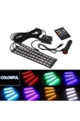 ASTRALEDAyak Altı Led Sese Ve Müziğe Duyarlı Kumandalı Araç Içi Aydınlatma 12 Led - 1