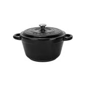 Lava Döküm 6X New Heritage Serisi Döküm Demir Tencere Tava Çeyiz Seti  Siyah thumbnail 2