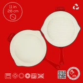 Lava Döküm 2X Edition Serisi Özel Koleksiyon Döküm Demir Tava Seti  Kırmızı thumbnail 5