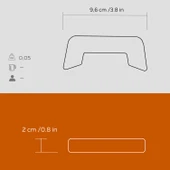 Lava Döküm Isı Dayanımlı Tencere Silikon Tutacak. (1set=2adet) Turuncu - 6