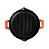 Lava Döküm Isı Dayanımlı Tencere Silikon Tutacak. (1set=2adet) Turuncu - 4