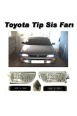 Universal Toyota Corolla Sis Farı Ampulü Beyaz 1993-1998 - 1