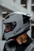 LS2 Rapıd 2 Race Nardo Gri Kask thumbnail 2