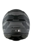 LS2 Stream 2 Shadow Kapalı Kask Mat Tıtanıum-gri - 2