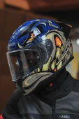 LS2 RAPID 2 RACE SPOX MAVİ-GRİ KASK - 5