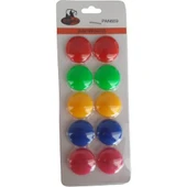 PANDA MIKNATIS RENKLİ BÜYÜK 10 LU BLİSTER - 1