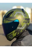 LS2 RAPID 2 THUNDER BIRDS MAT YEŞİL-SİYAH-GRİ KASK - 2