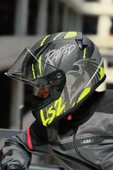 LS2 RAPID 2 RAVEN MAT SİYAH-GRİ-NEON SARI KASK thumbnail 3