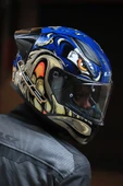 LS2 RAPID 2 RACE SPOX MAVİ-GRİ KASK - 1