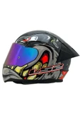 LS2 RAPID 2 SPOX GRİ-KIRMIZI KASK ŞEFFAF KASK CAMI - 2
