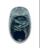 Geri Akışlı Buhurdanlık ve Tütsülük Seramik - Mavi - 2