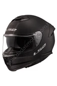 LS2 STREAM 2 MAT SİYAH KAPALI KASK - 1