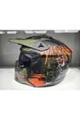 Sway KASK SWAY X1-X SEUL BLACK/GREY/TURUNCU ÇENE ÇIKAN - 4