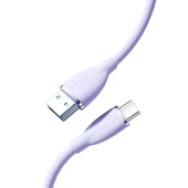 JOYROOM SA29-AC3 3A USB A-TYPE C 1.2M-PURPLE - 1