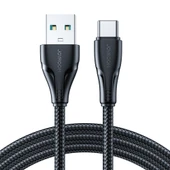 JOYROOM S-UC027A11 3A USB A-TYPE C 1.2M-BLACK - 1
