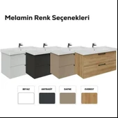 Creavit D20 2 Çekmeceli Lavabo Dolabı Everest - 4
