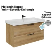 Creavit D20 2 Çekmeceli Lavabo Dolabı Everest - 3