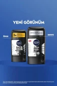 NIVEA MEN Erkek Stick Deodorant Black&white Invisible Original 50ml, 72 Saat Anti-perspirant Ter Koruması - 2