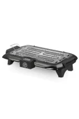 Kumtel KB-6000 Termostatlı Elektrikli Barbekü Tezgah Izgarası Siyah   2200 W - 1