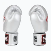 Twins BGVL3-SV Boks Eldiveni Gri Deri Muay Thai Eldiveni - 3