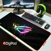 Digipod RGB oyuncu mousepad RGB Gaming oyuncu mouse pad kaymaz taban 70 x 30 - 3