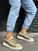 Sneakers Ayakkabı 010 Vizon Süet - 4