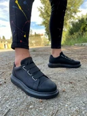 Knack Sneakers Ayakkabı 889 Siyah (Siyah Taban) - 4